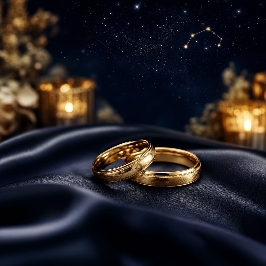 Gold rings for kundali matching
